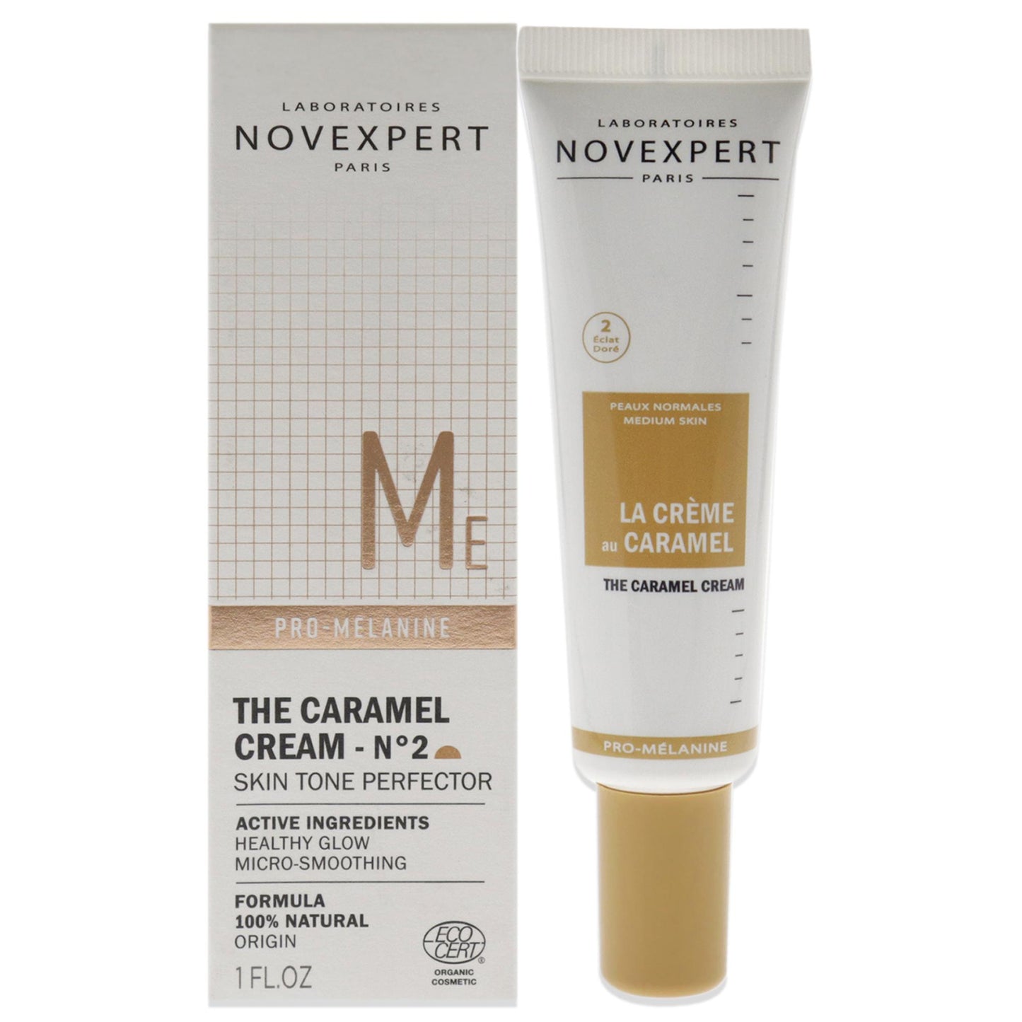 The Caramel Cream - 2 by Novexpert for Women - 1 oz Makeup