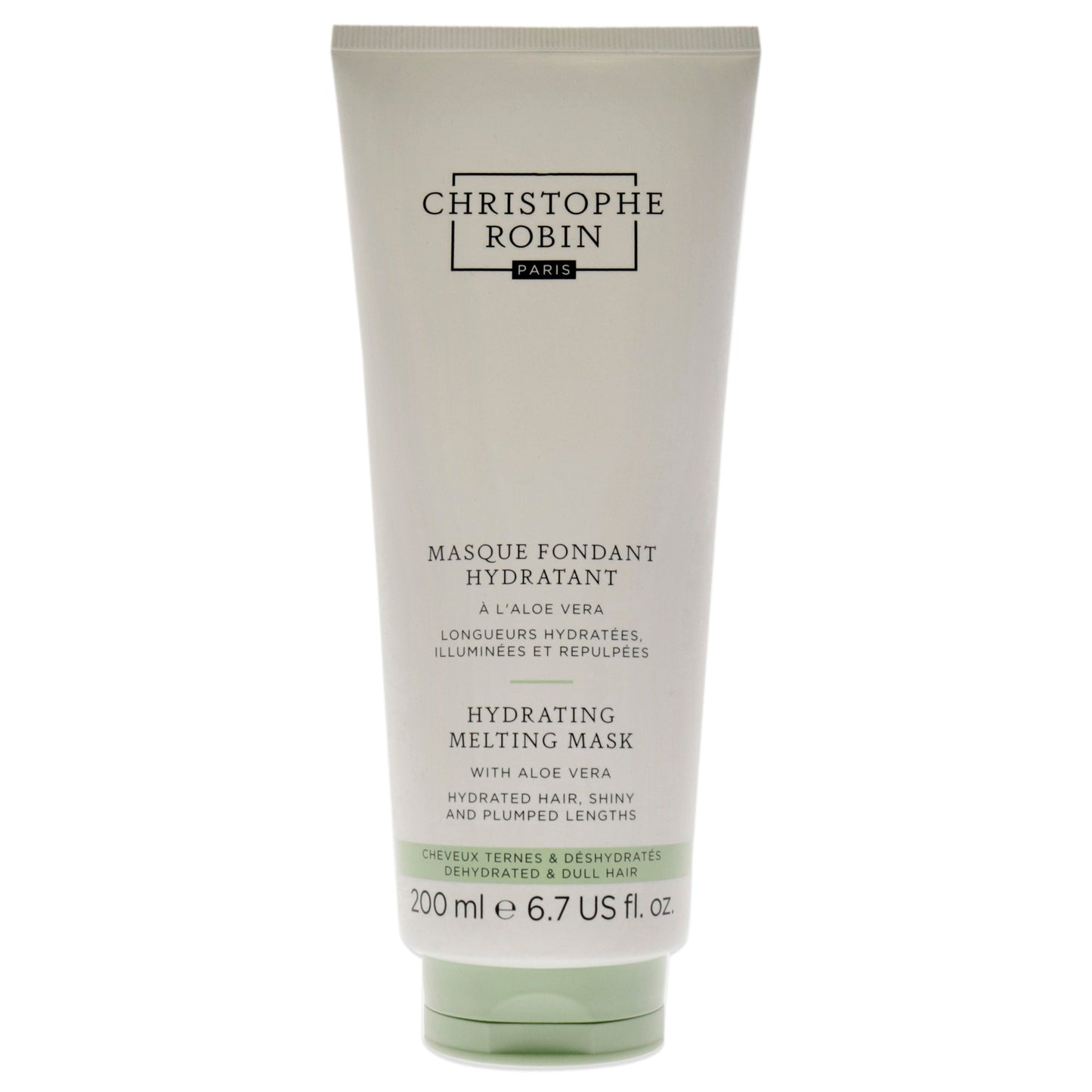 Hydrating Melting Mask With Aloe Vera by Christophe Robin for Unisex - 6.7 oz Masque