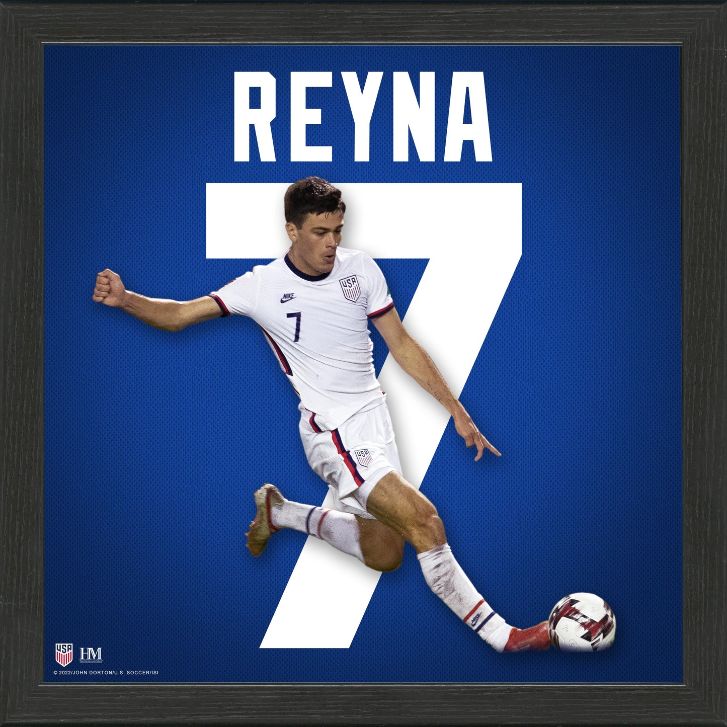 Giovanni Reyna USMT Impact Jersey Frame