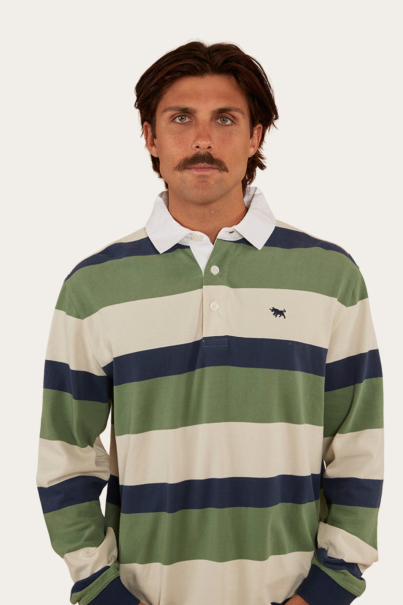 Calgary Mens Rugby Jersey - Cactus Green