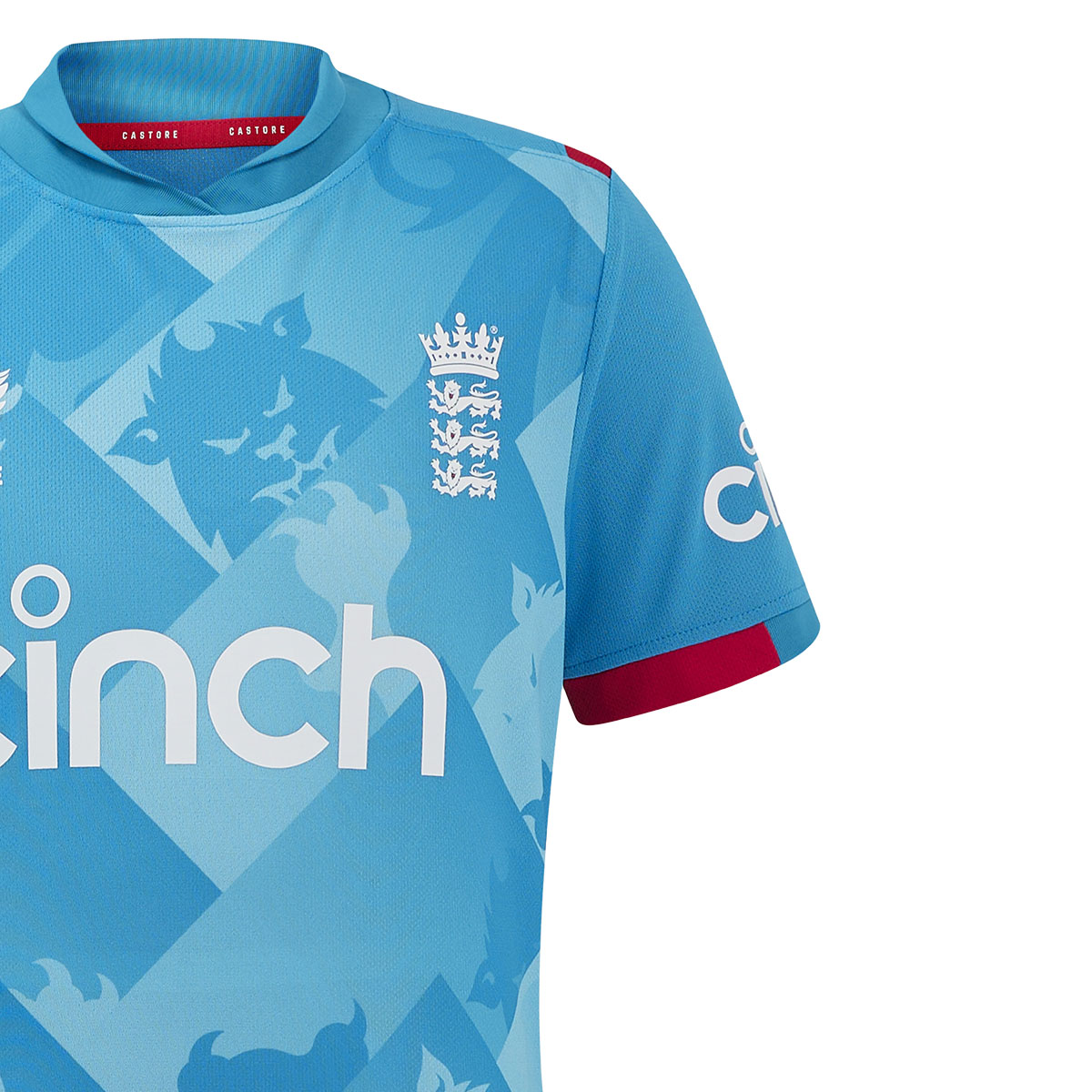 ECB ODI Replica Short Sleeve Junior Shirt - 2024