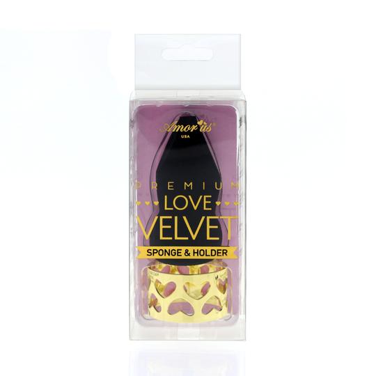 AM-MSBK2 Love Velvet Premium Sponge & Holder : 1 DZ