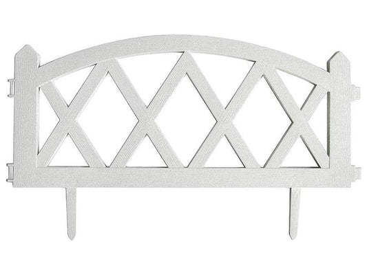 MIntcraft GF-3118 White Garden Fence, 23-5/8" x 13-3/4"