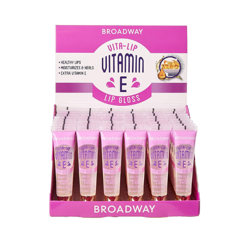 [48 PIECE] SET of Broadway Vita-Lip Clear Lip Gloss by Kiss