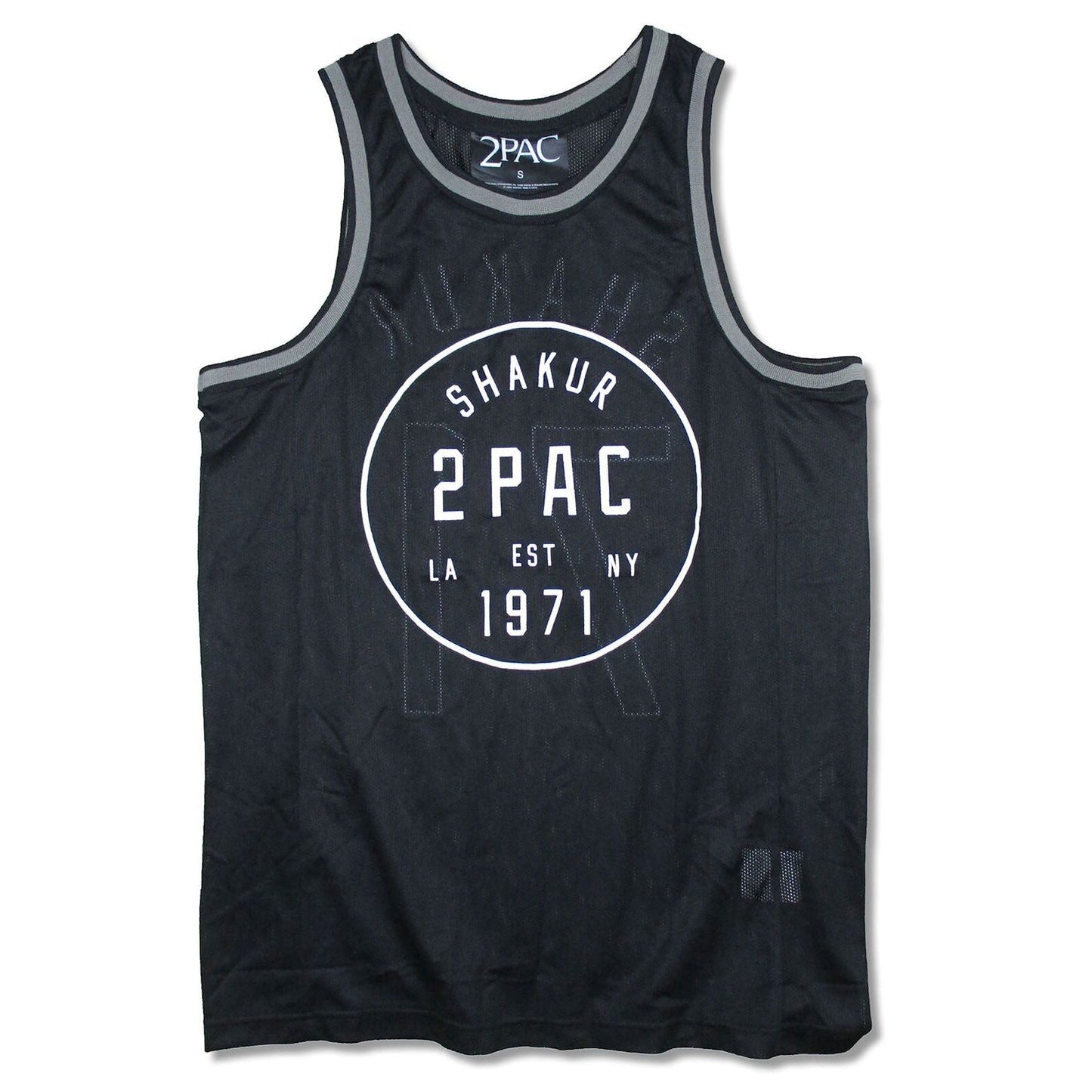 Est 1971 Black Mesh Basketball Jersey Basketball  Jersey