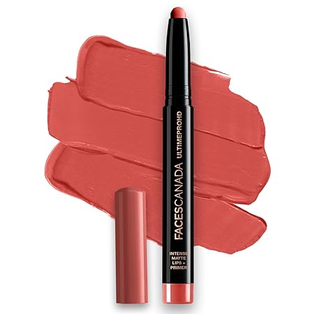 Faces Canada Ultime Pro HD Intense Matte Lipstick + Primer - 1.4 gms