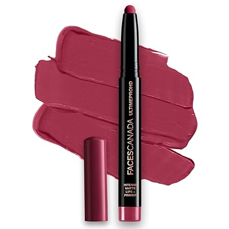 Faces Canada Ultime Pro HD Intense Matte Lipstick + Primer - 1.4 gms