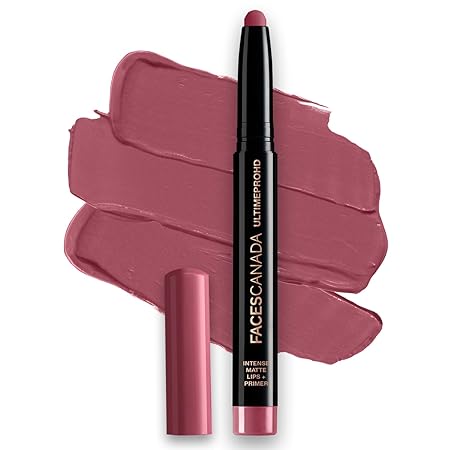 Faces Canada Ultime Pro HD Intense Matte Lipstick + Primer - 1.4 gms