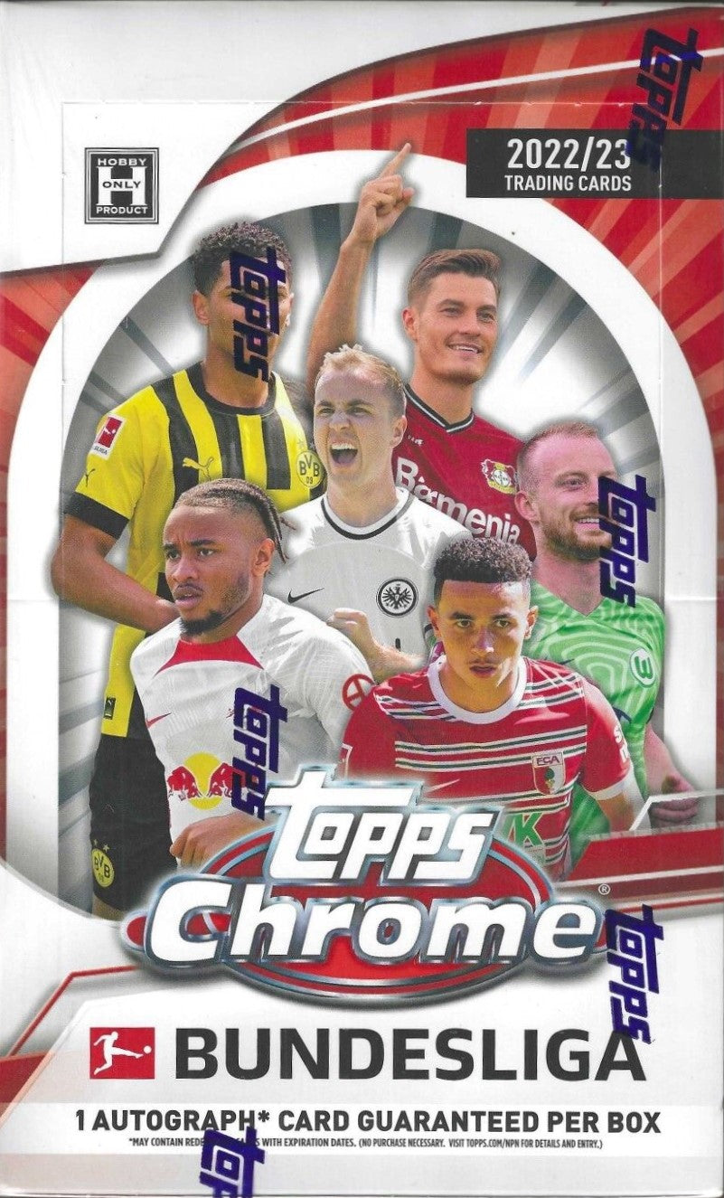2022/23 Topps Chrome Bundesliga Soccer Hobby Box