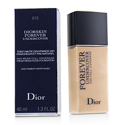 Christian Dior Diorskin Forever Undercover 24h Wear Full Coverage Water Based Foundation - # 010 Ivory  --40ml/1.3oz By Christian Dior