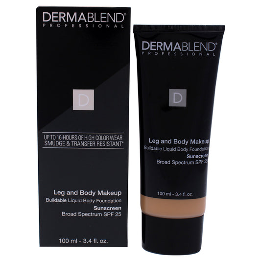 Leg and Body Makeup - 25W Light Sand by Dermablend for Women - 3.4 oz Makeup