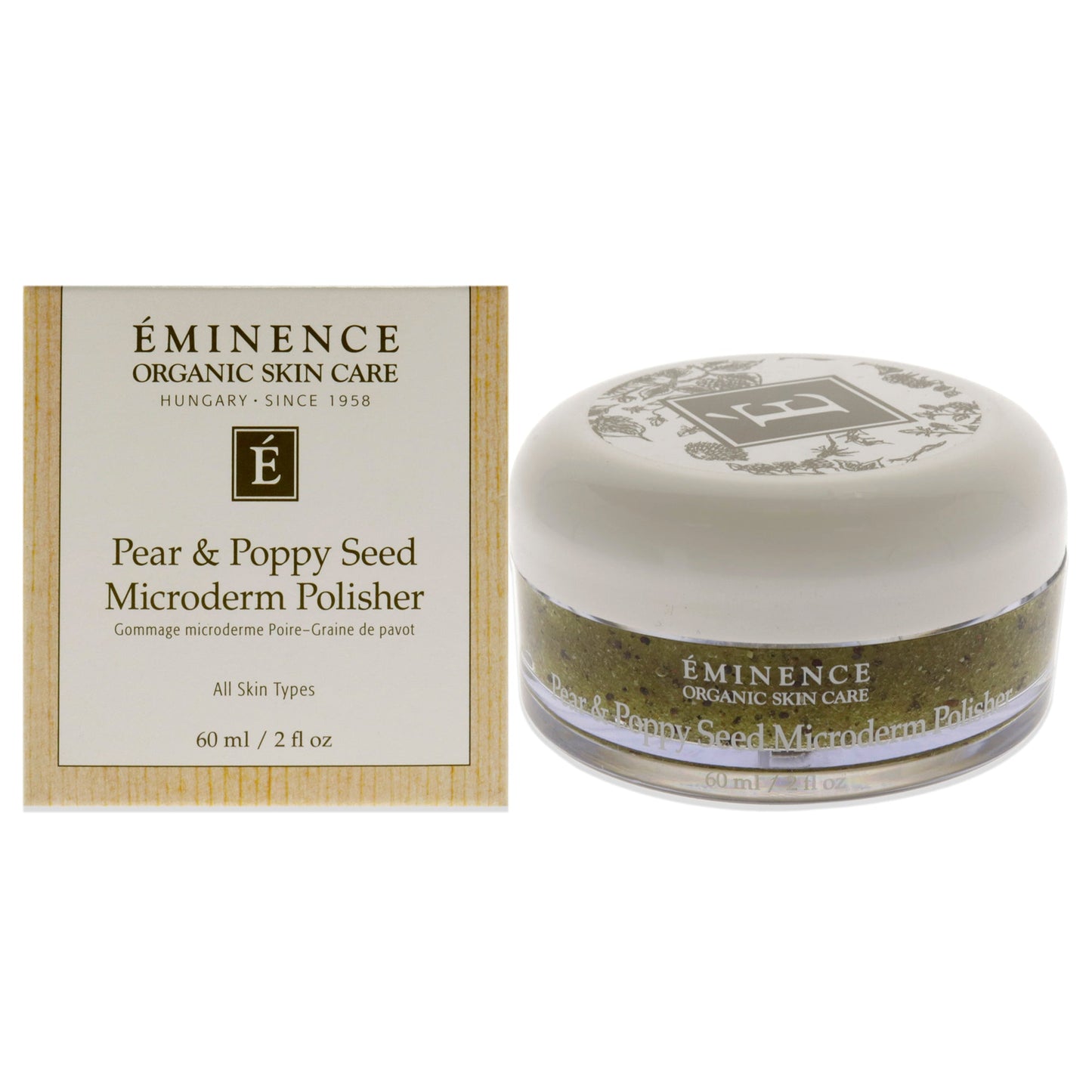 Pear and Poppy Seed Microderm Polisher Masque by Eminence for Unisex - 2 oz Masque