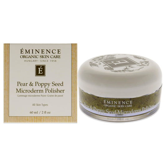 Pear and Poppy Seed Microderm Polisher Masque by Eminence for Unisex - 2 oz Masque