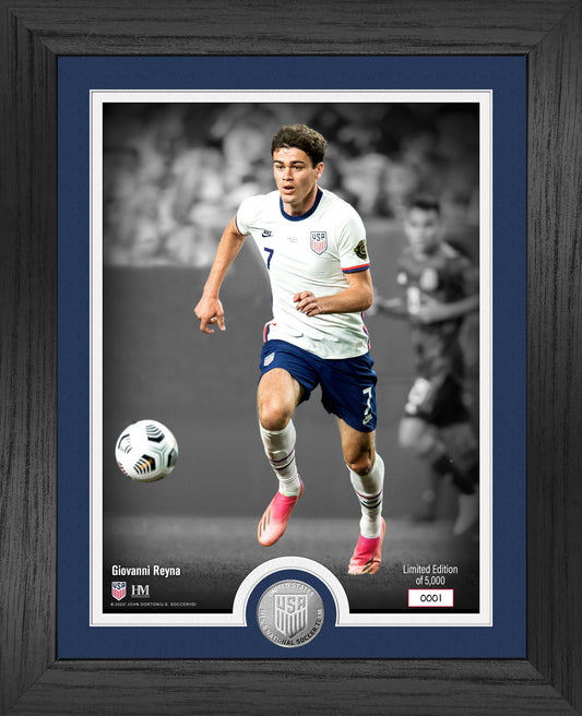 Giovanni Reyna USMT Silver Coin Photo Mint