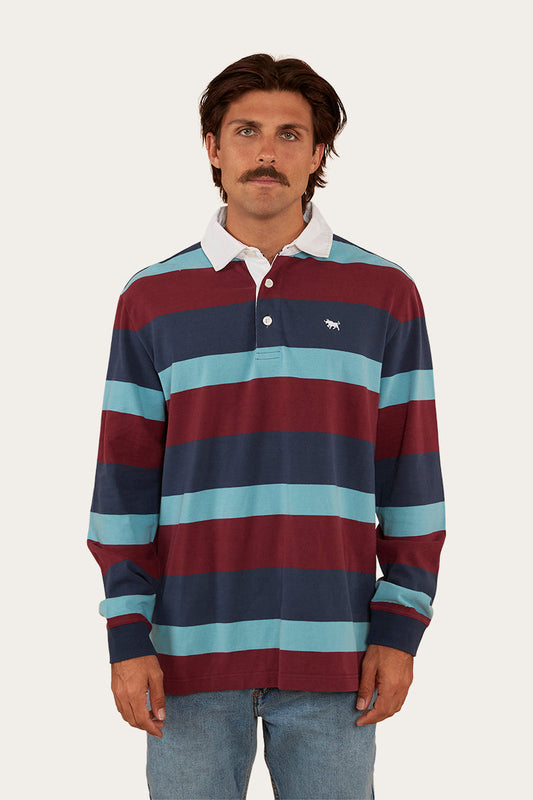 Calgary Mens Rugby Jersey - Navy