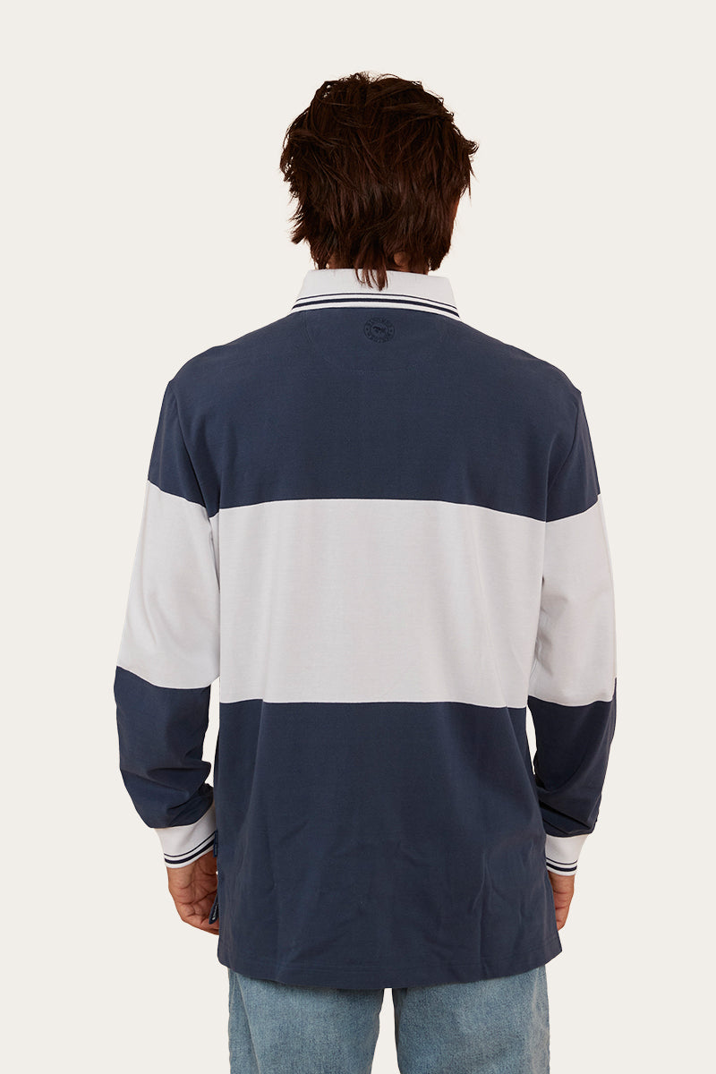 Redding Mens Rugby Jersey - Navy