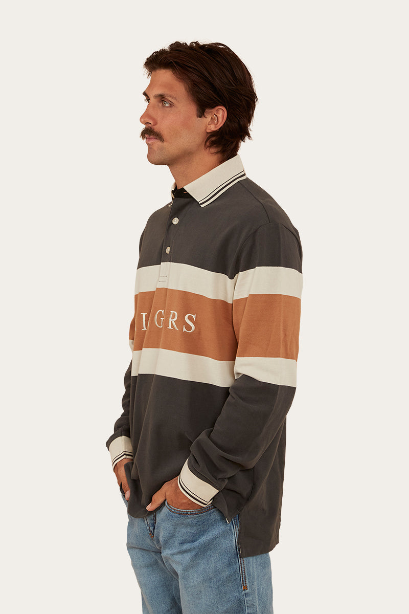 Redding Mens Rugby Jersey - Charcoal