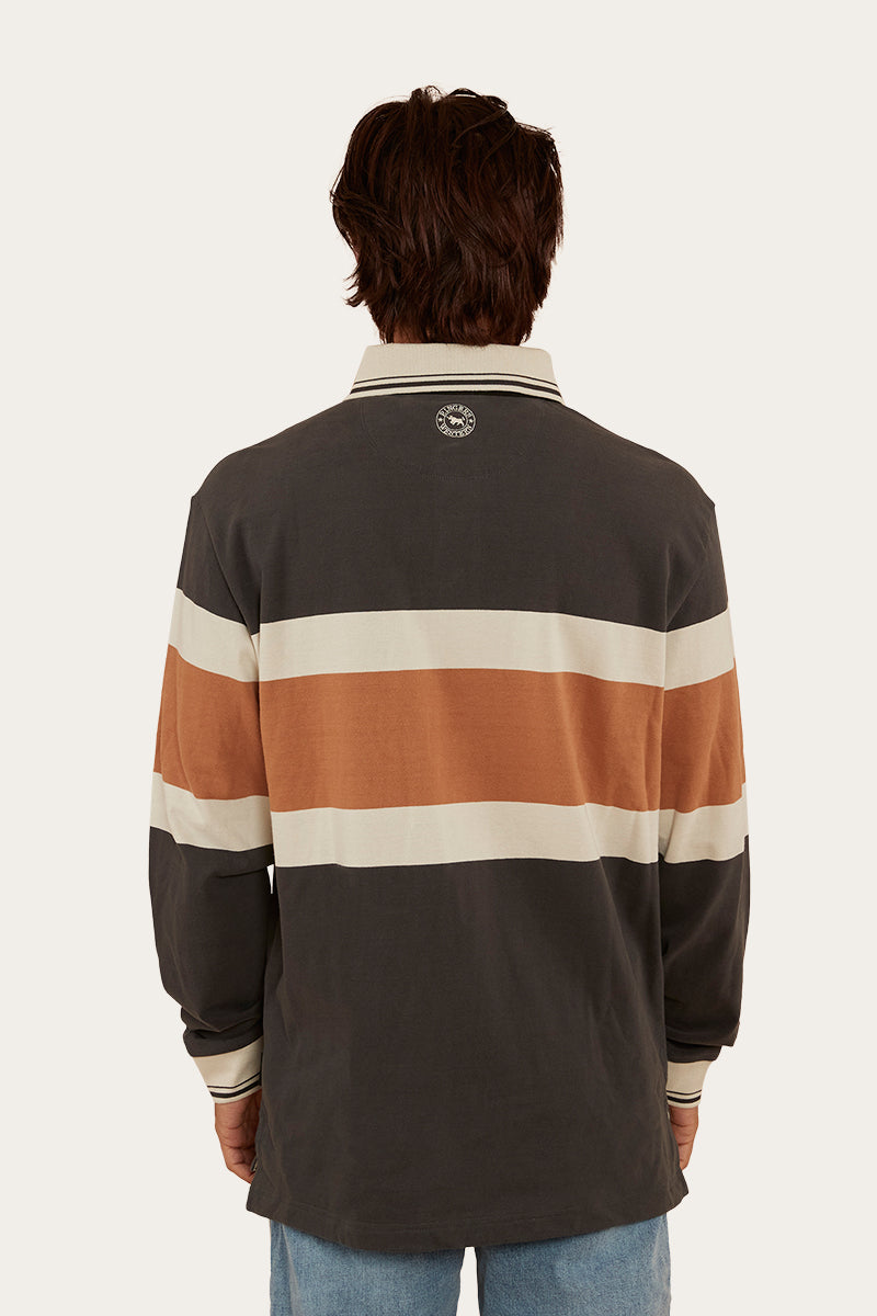 Redding Mens Rugby Jersey - Charcoal