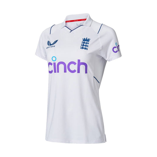 ECB Test Replica Polo Womens Short Sleeve Shirt