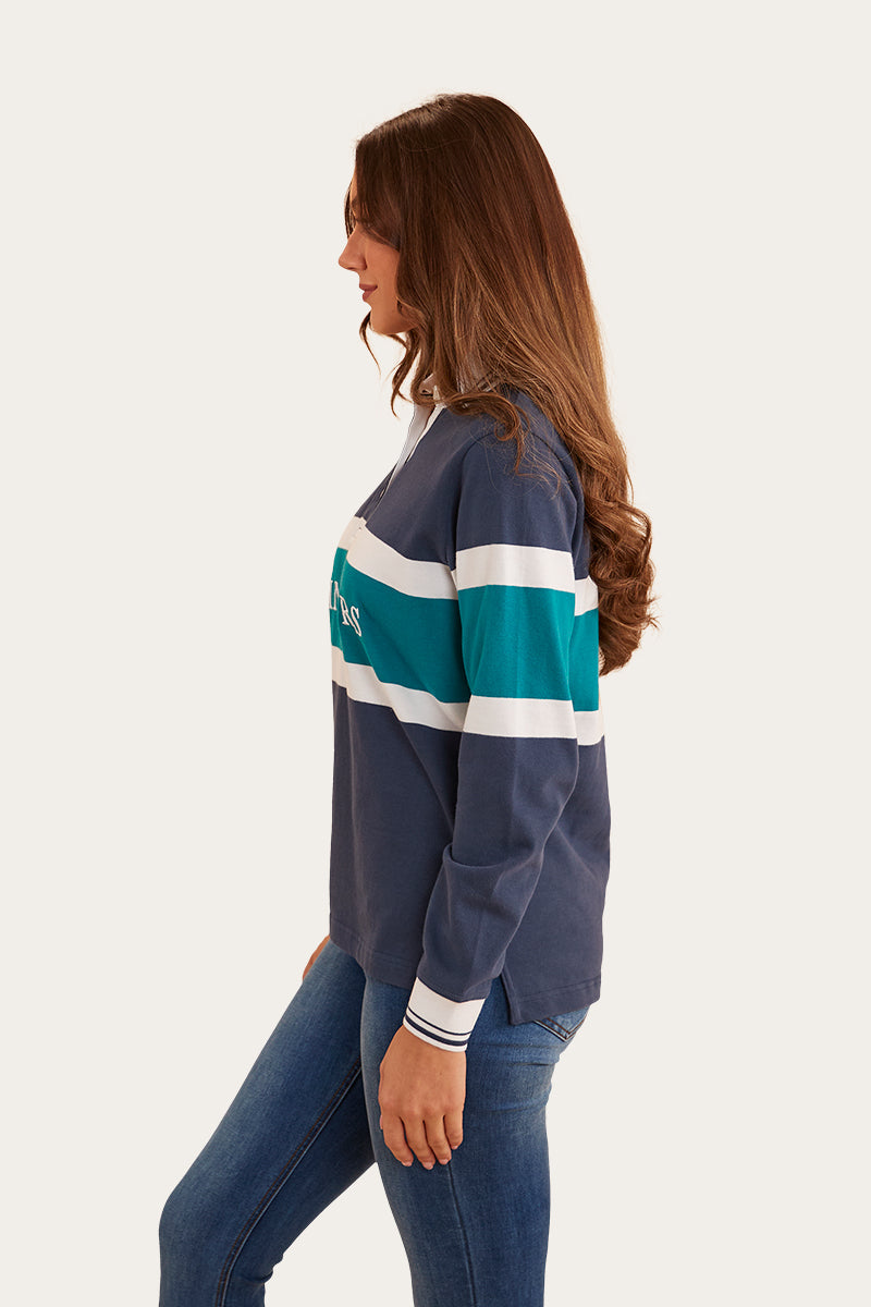 Lottie Womens Rugby Jersey - Navy