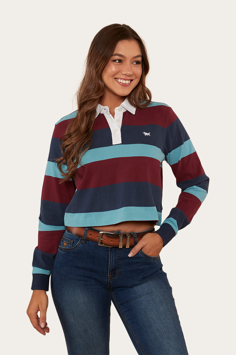 Meredith Womens Rugby Jersey - Navy