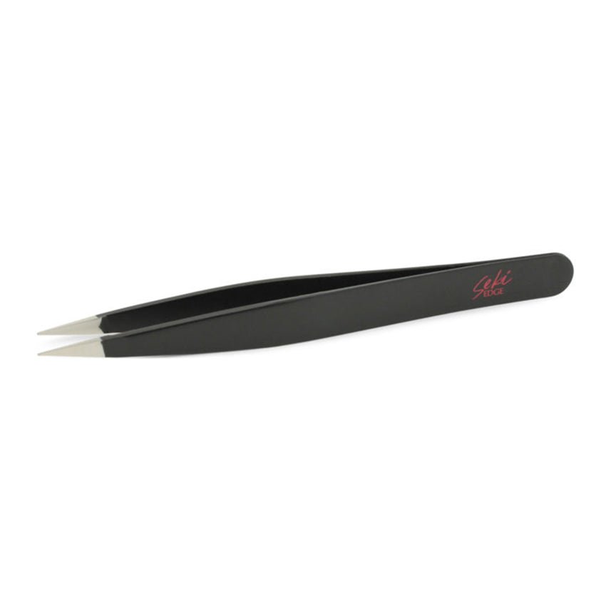 SS-501 Black Stainless Steel Pointed Tweezer