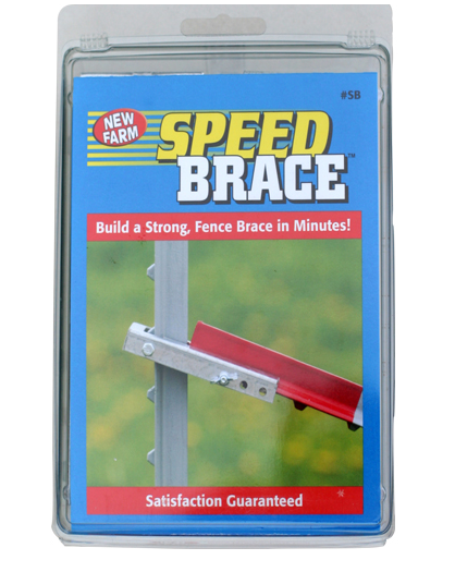 New Farm 53565 Speed Brace T-Post Connectors, 7.5"L x 5"W x 1.5"H