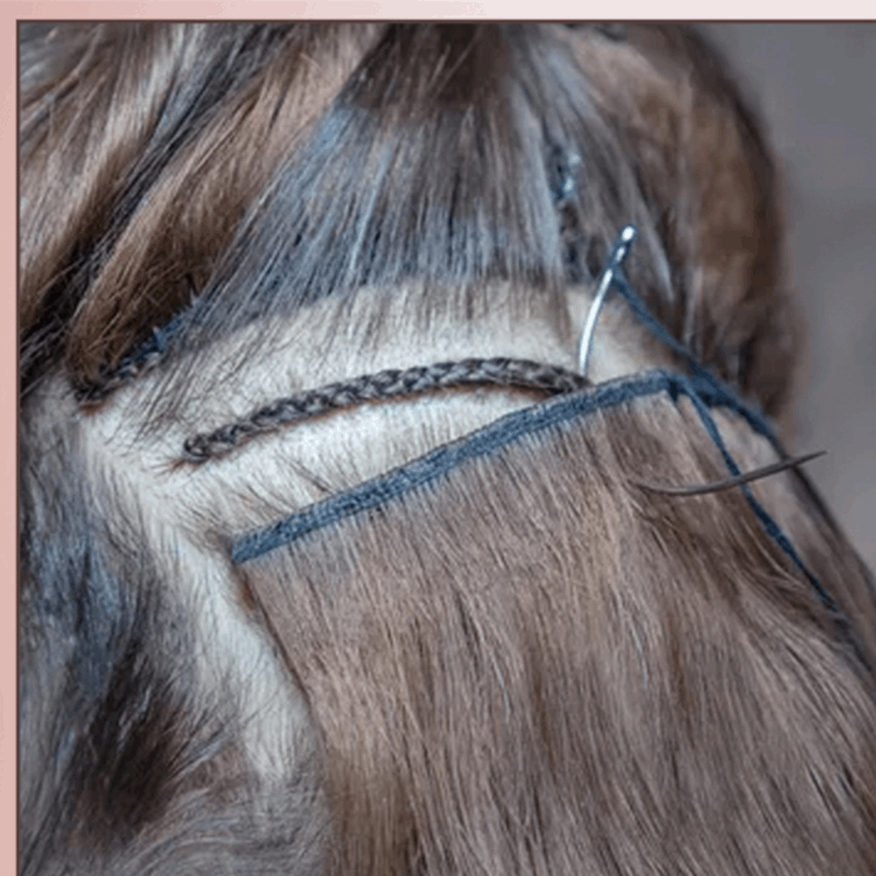 C Shaped Needle For Weft Hair Extensions Tools Curved 4 Pcs